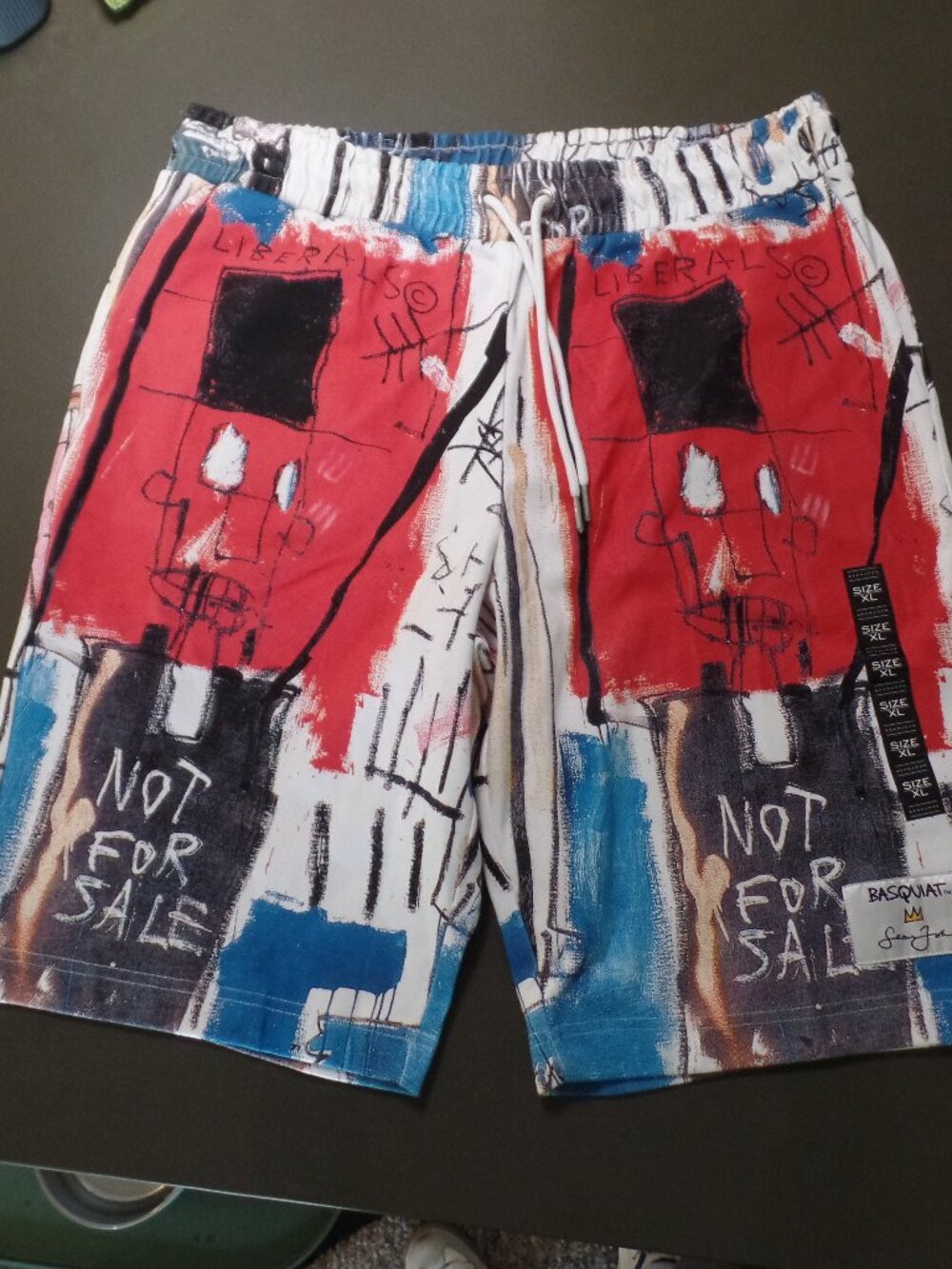 SEAN JOHN / Basquiat - Men's Drawstring Shorts - NWT - XL